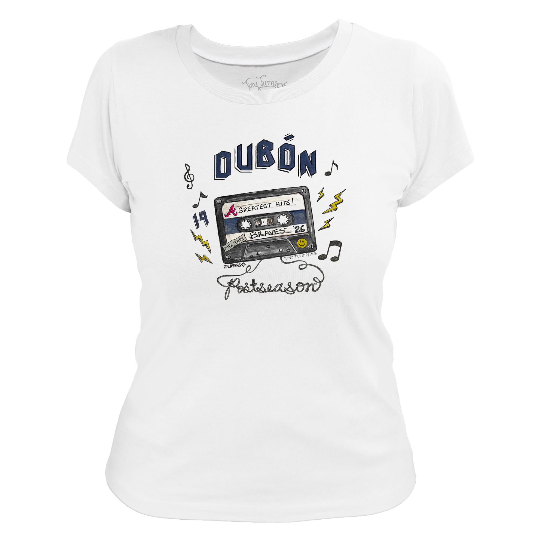 VIP Atlanta Braves Postseason '26 Women's Tee Shirt - Tiny Turnip