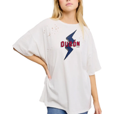 VIP Atlanta Braves Postseason '26 Rocker Distressed Tee - Tiny Turnip