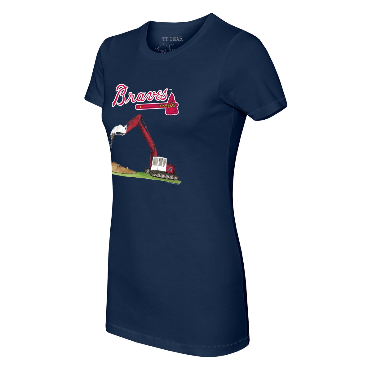 Atlanta Braves Excavator Tee Shirt