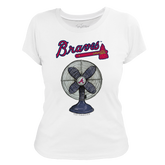 Atlanta Braves Fan Women's Tee Shirt