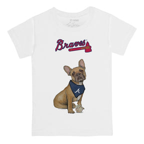 Atlanta Braves French Bulldog Tee Shirt