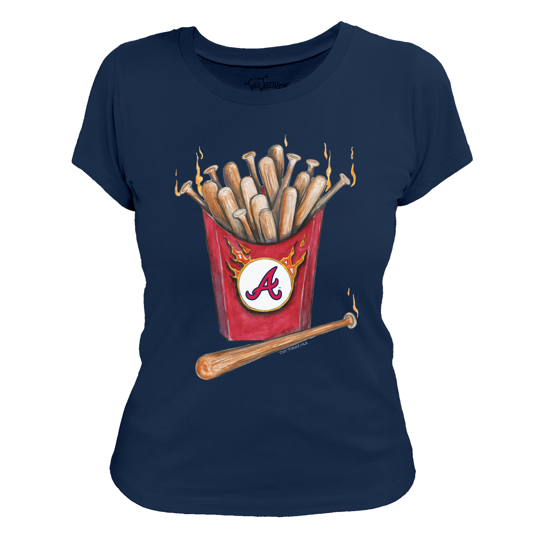 Atlanta Braves Hot Bats Tee Shirt