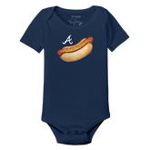 Atlanta Braves Hot Dog Short Sleeve Snapper