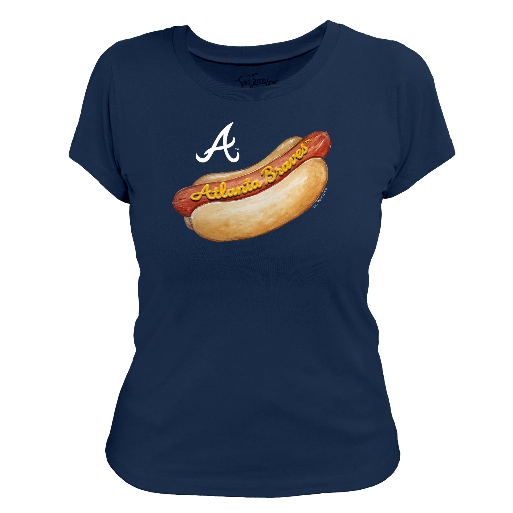 Atlanta Braves Hot Dog Women's Tee Shirt