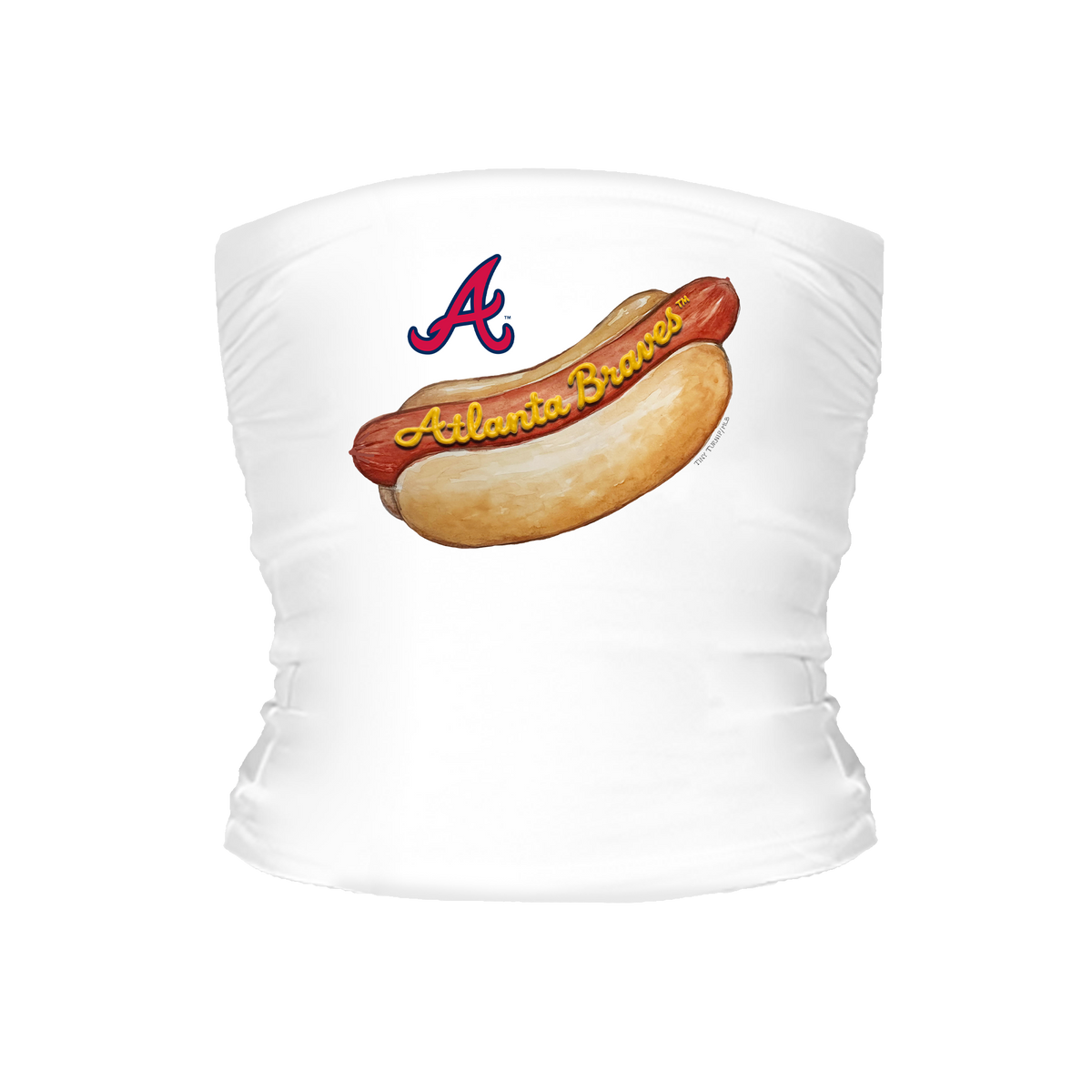 Atlanta Braves Hot Dog Tube Top