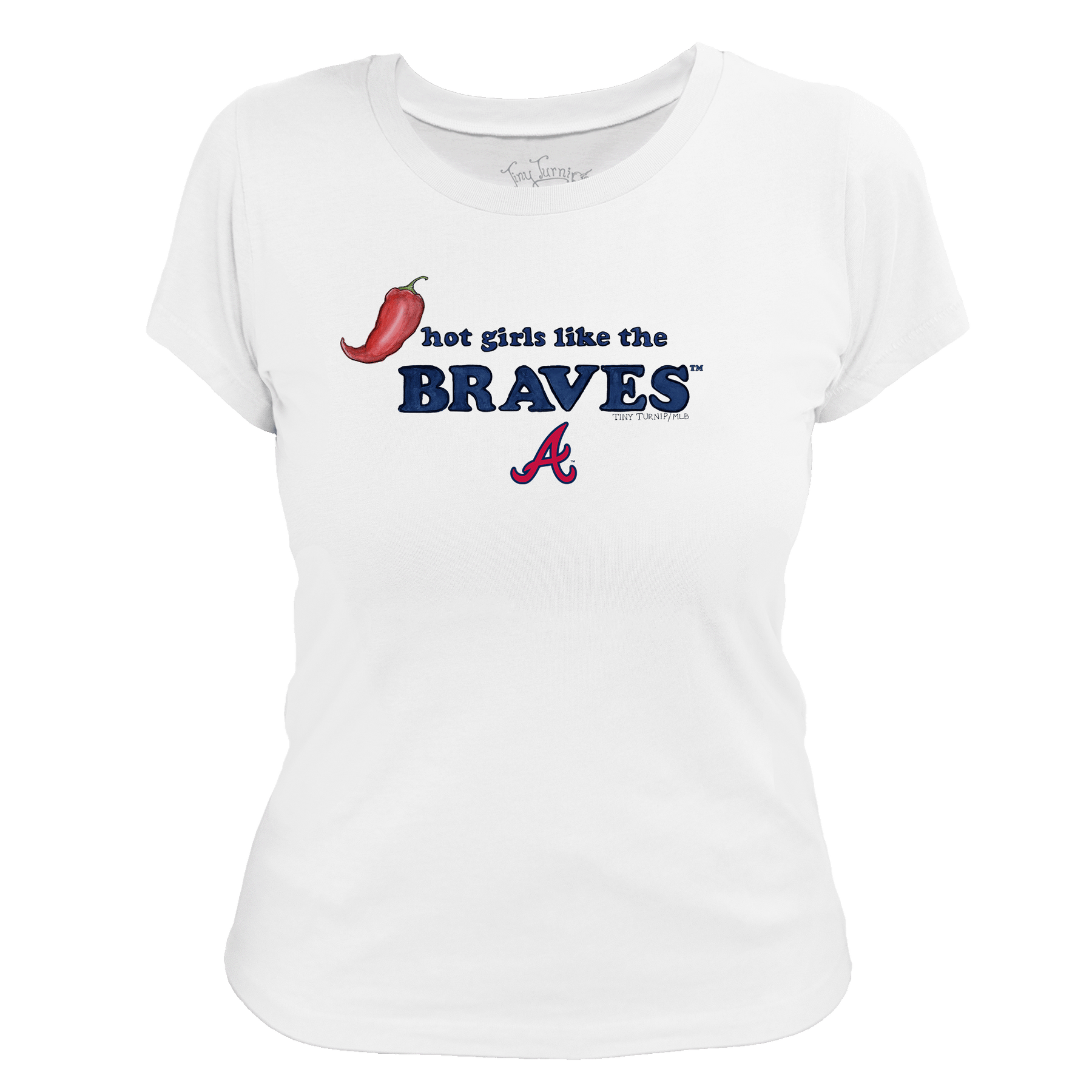 Atlanta Braves Hot Girls Women's Tee Shirt
