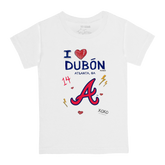 VIP I Heart Player w/ Name, Number - Kid's Tee Shirt - Tiny Turnip