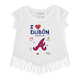 VIP I Heart Player w/ Name, Number - Fringe Tee - Tiny Turnip