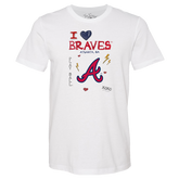 I Heart Braves Unisex Tee Shirt - Tiny Turnip
