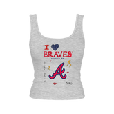 Atlanta Braves I Heart Braves Emmy Tank