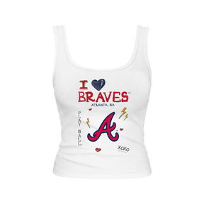 Atlanta Braves I Heart Braves Emmy Tank