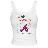 I Heart Braves Tank - Tiny Turnip