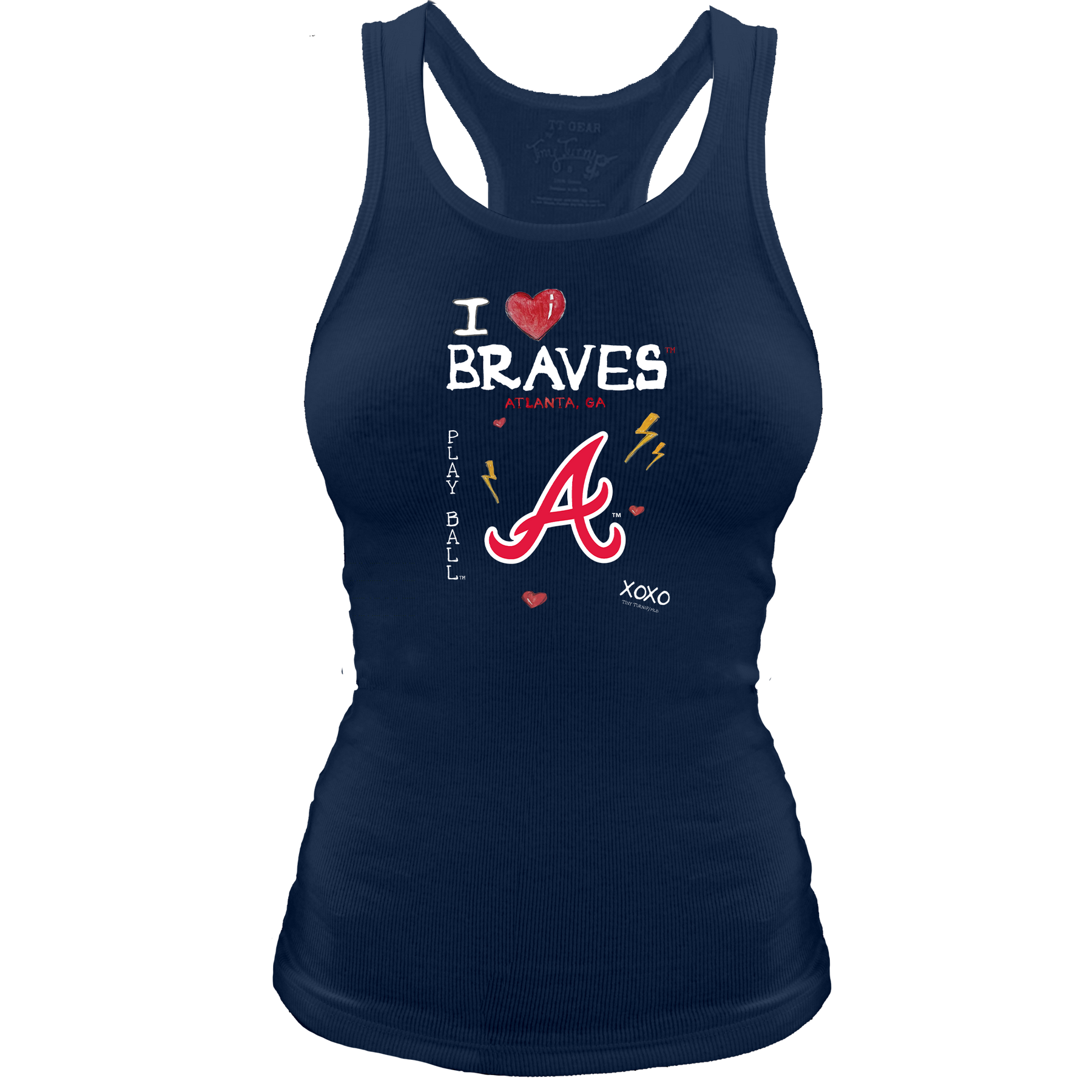 I Heart Braves Classic Tank - Tiny Turnip