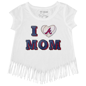 Atlanta Braves I Love Mom Fringe Tee