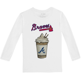 Atlanta Braves Latte Long-Sleeve Tee Shirt