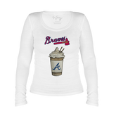 Atlanta Braves Latte Legend Long Sleeve