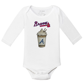 Atlanta Braves Latte Long Sleeve Snapper