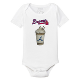 Atlanta Braves Latte Short Sleeve Snapper