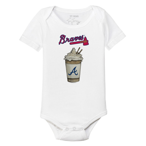 Atlanta Braves Latte Short Sleeve Snapper