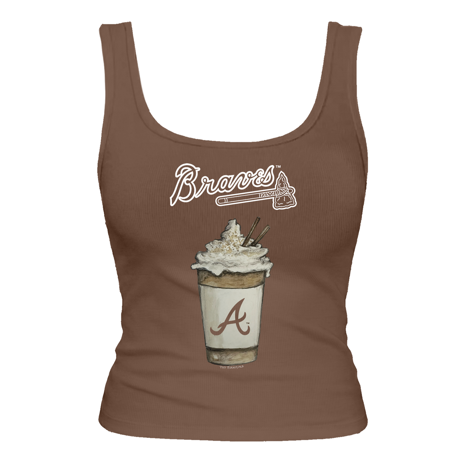 Atlanta Braves Latte Emmy Tank