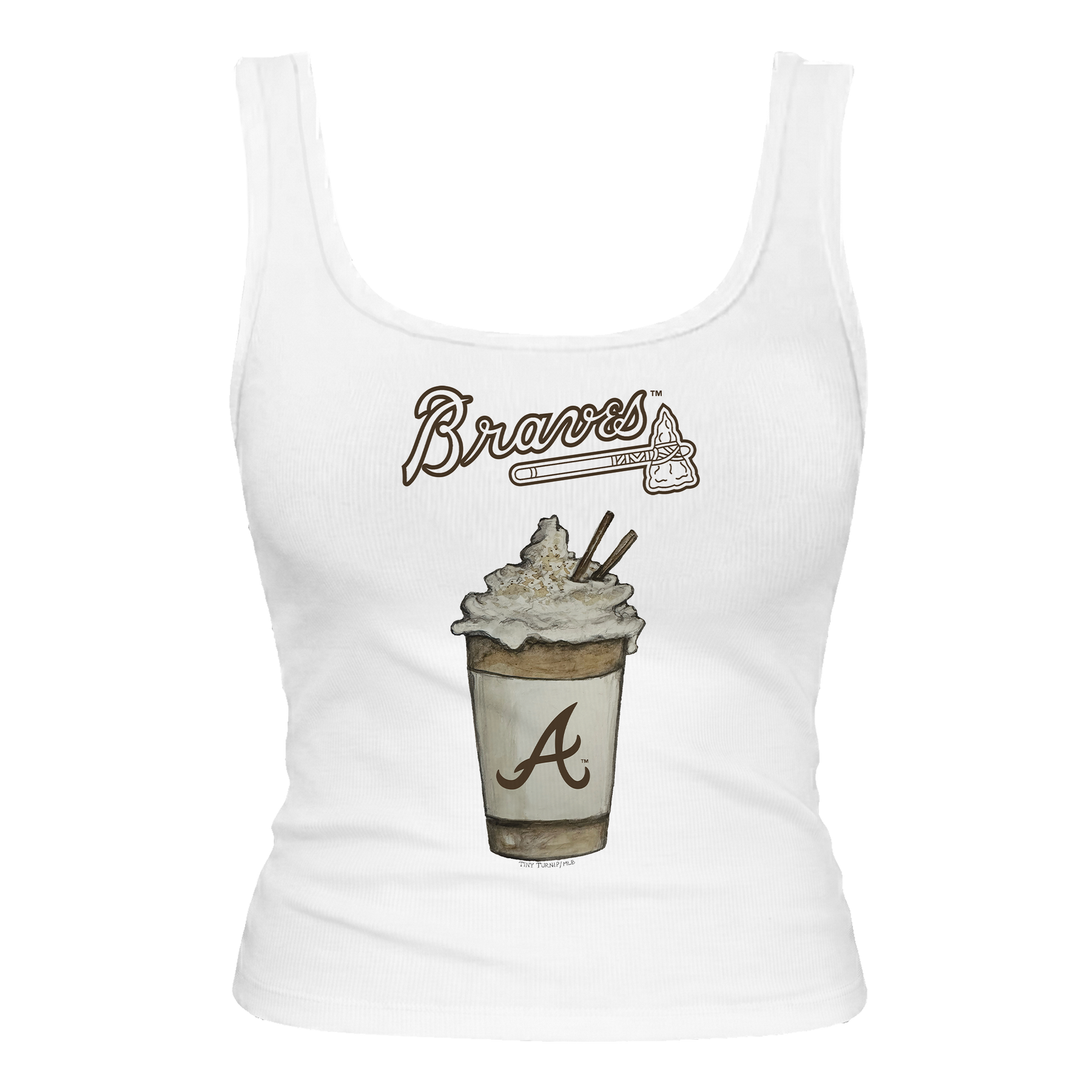 Atlanta Braves Latte Emmy Tank