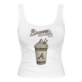 Atlanta Braves Latte Emmy Tank