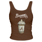 Atlanta Braves Latte Tank