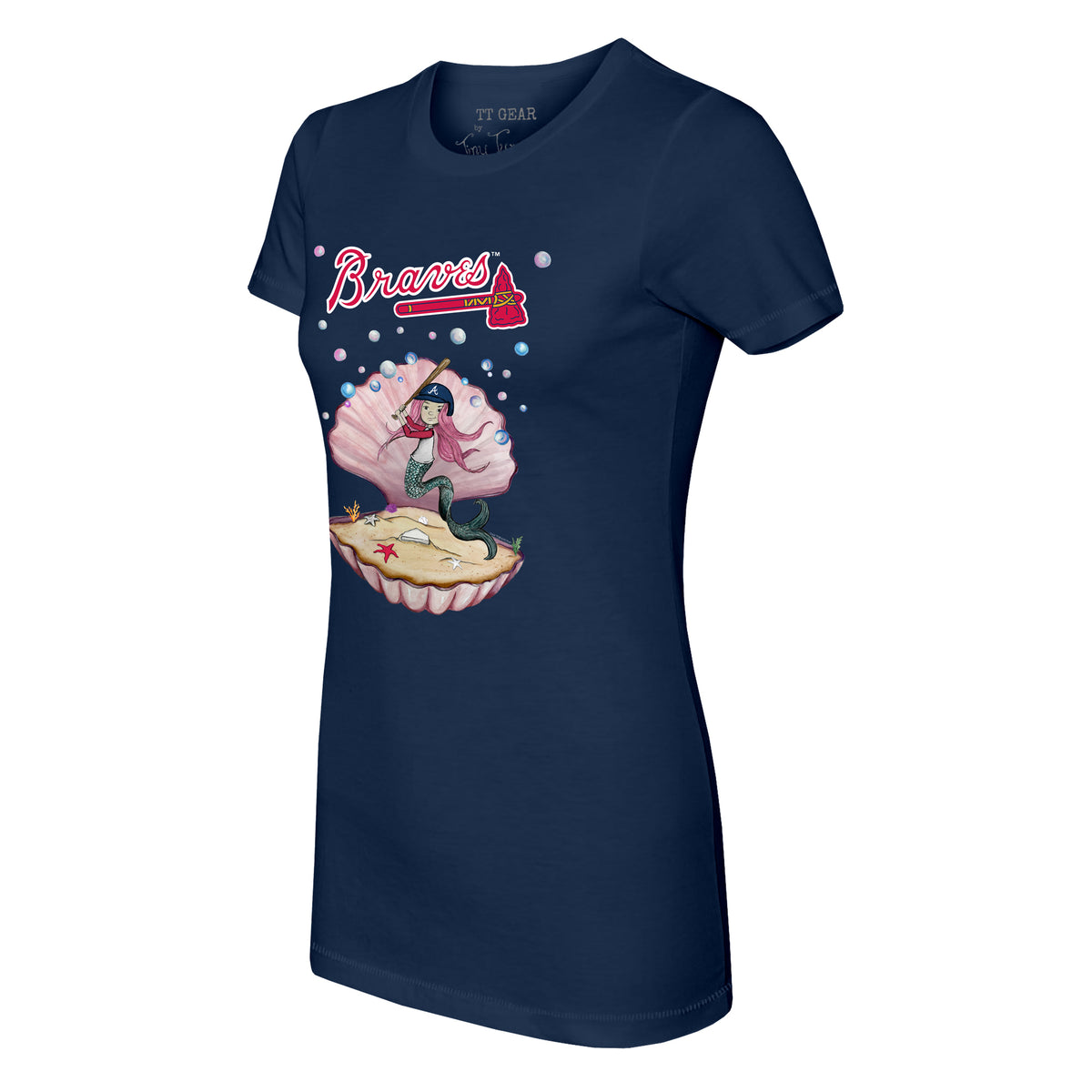 Atlanta Braves Mermaid Tee Shirt