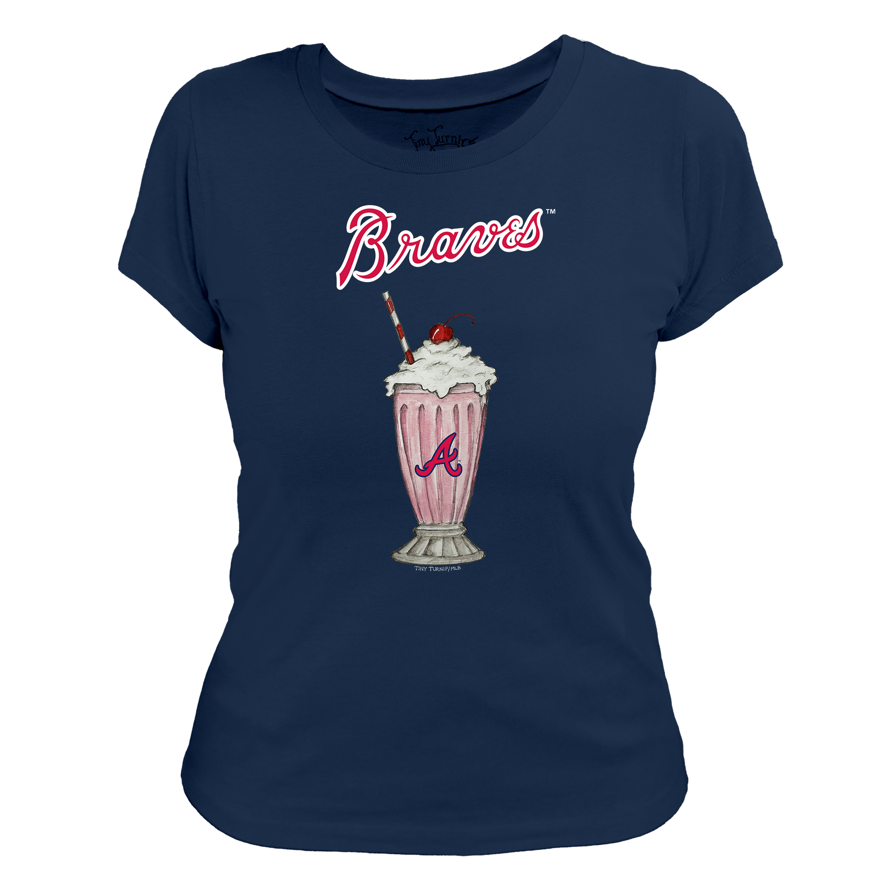 Atlanta Braves Milkshake Women's Tee Shirt