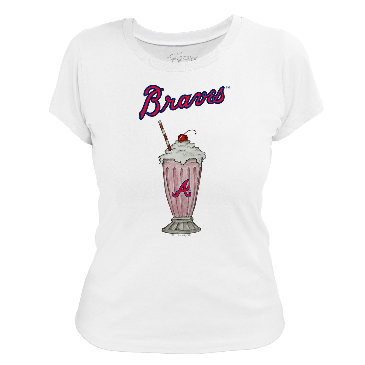 Atlanta Braves Milkshake Women's Tee Shirt