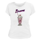 Atlanta Braves Milkshake Women's Tee Shirt