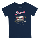 Atlanta Braves Mixtape Kid's Tee Shirt