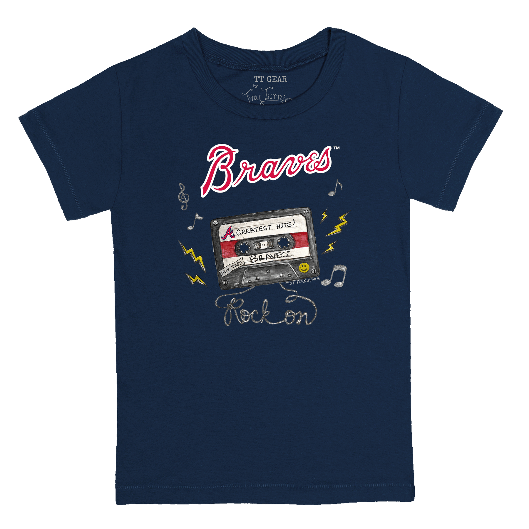 Atlanta Braves Mixtape Kid's Tee Shirt