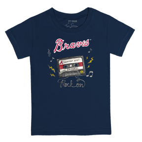 Atlanta Braves Mixtape Kid's Tee Shirt