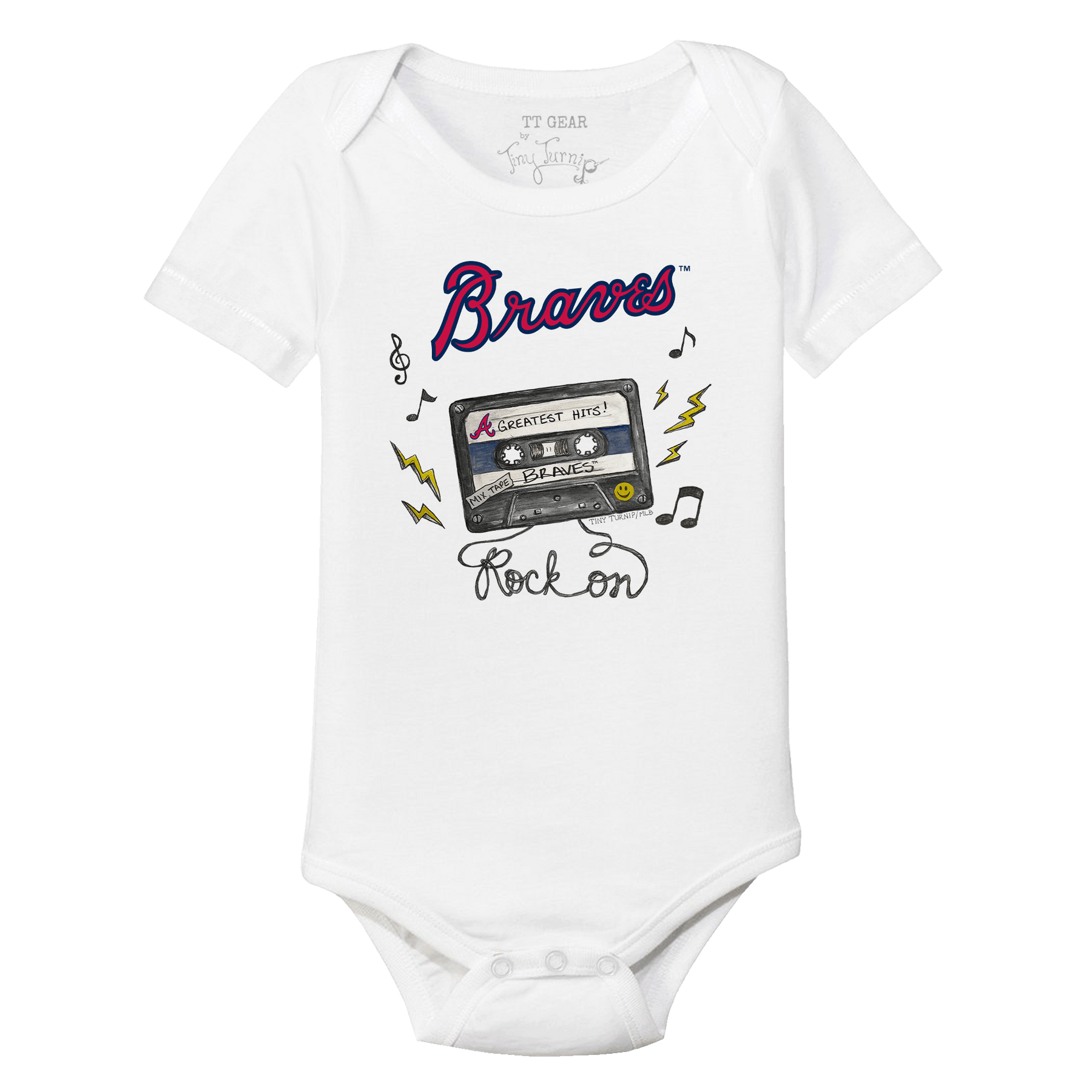 Atlanta Braves Mixtape Short Sleeve Snapper