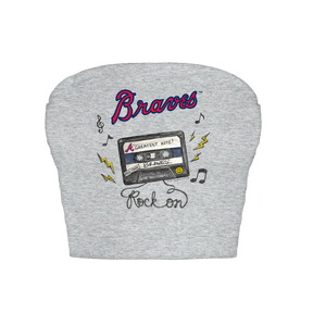 Atlanta Braves Mixtape Crop Tube Top