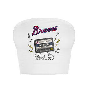 Atlanta Braves Mixtape Crop Tube Top