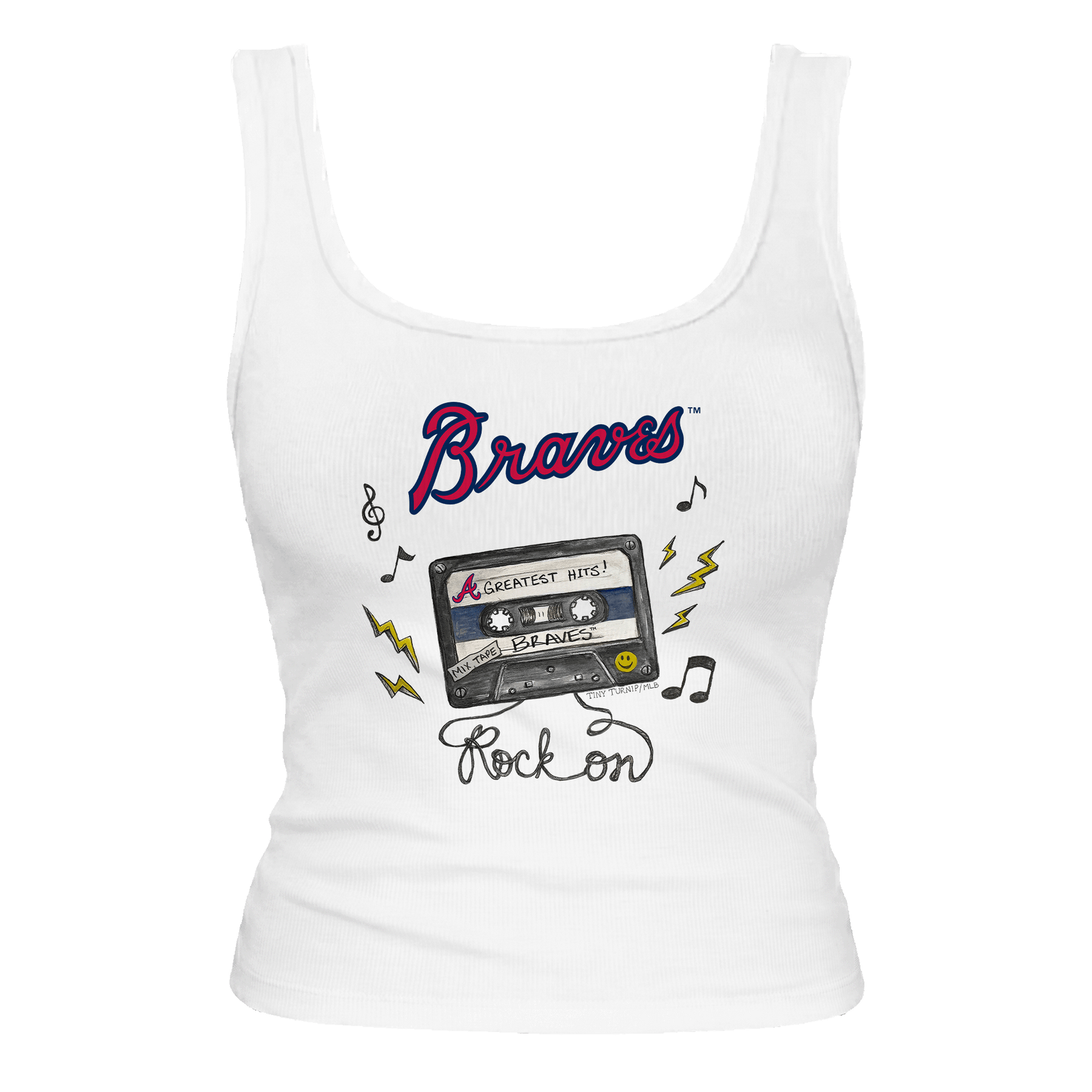Atlanta Braves Mixtape Emmy Tank
