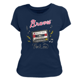 Atlanta Braves Mixtape Women's Tee Shirt
