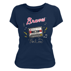 Atlanta Braves Mixtape Women's Tee Shirt