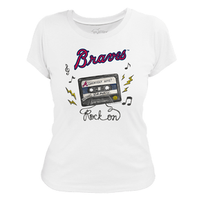 Atlanta Braves Mixtape Women's Tee Shirt