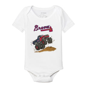 Atlanta Braves Monster Truck Short Sleeve Snapper