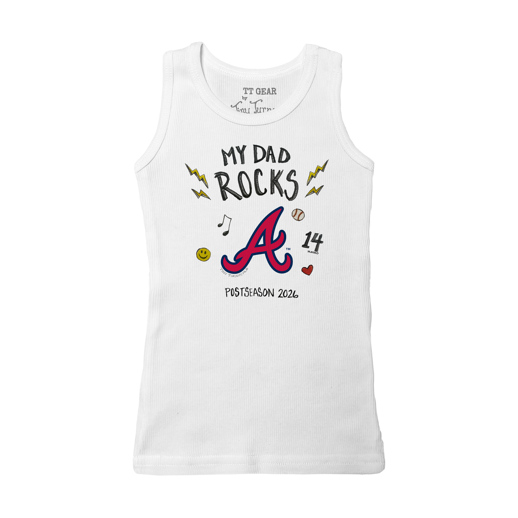 VIP Atlanta Braves Postseason '26 Kid's Tank