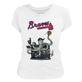 Atlanta Braves Octopus Tee Shirt