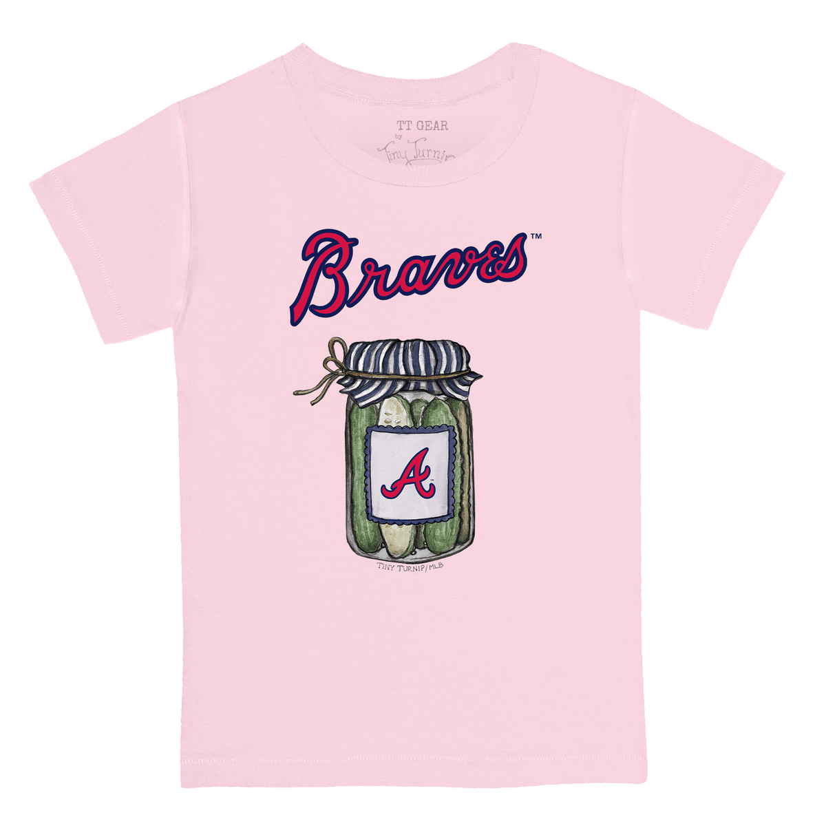 Atlanta Braves Pickle Jar Kid's Tee Shirt