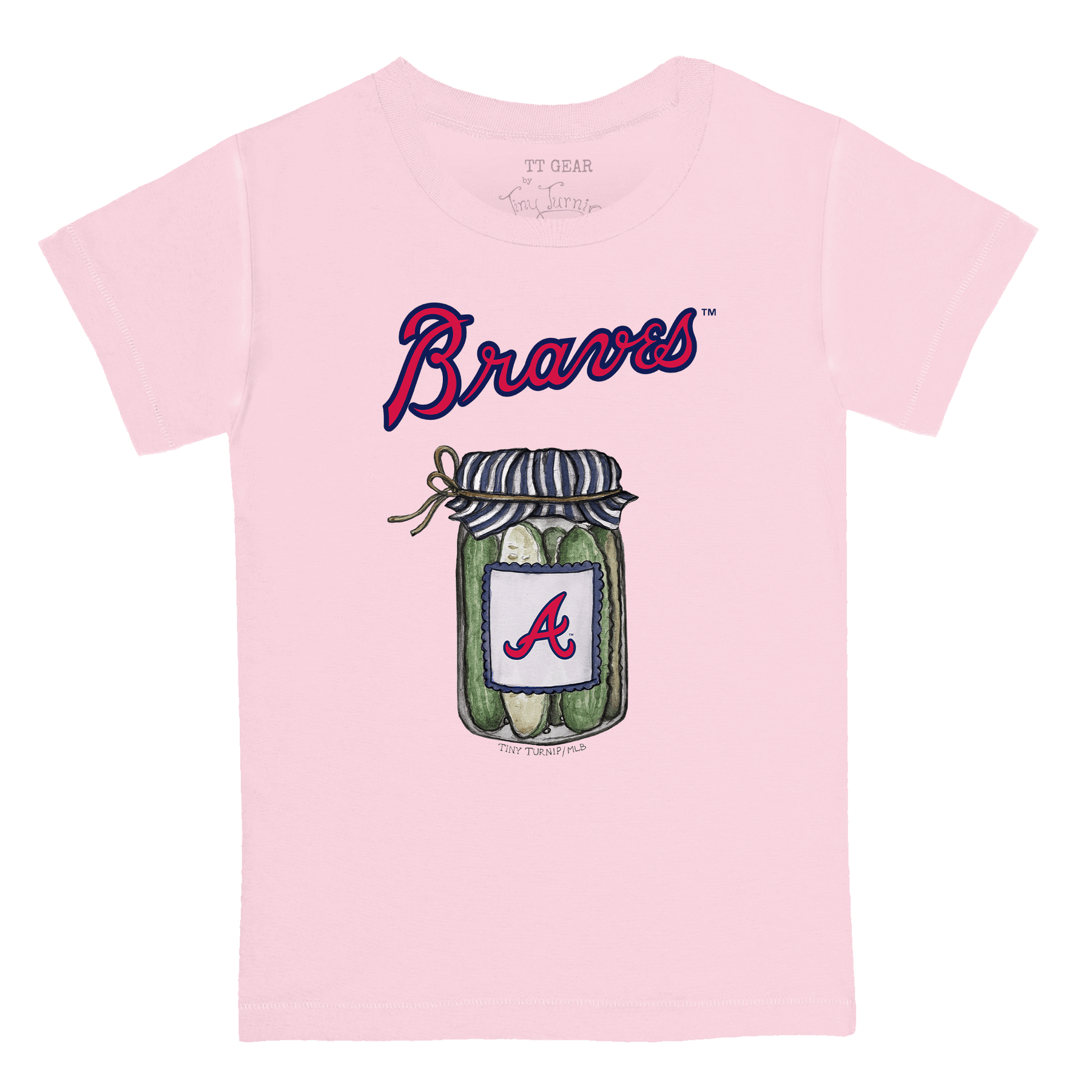 Atlanta Braves Pickle Jar Kid's Tee Shirt