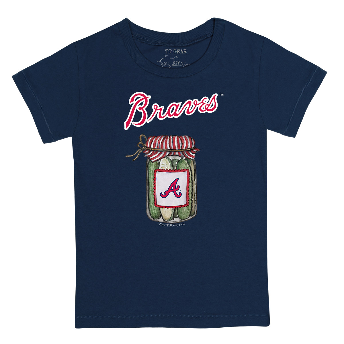 Atlanta Braves Pickle Jar Kid's Tee Shirt