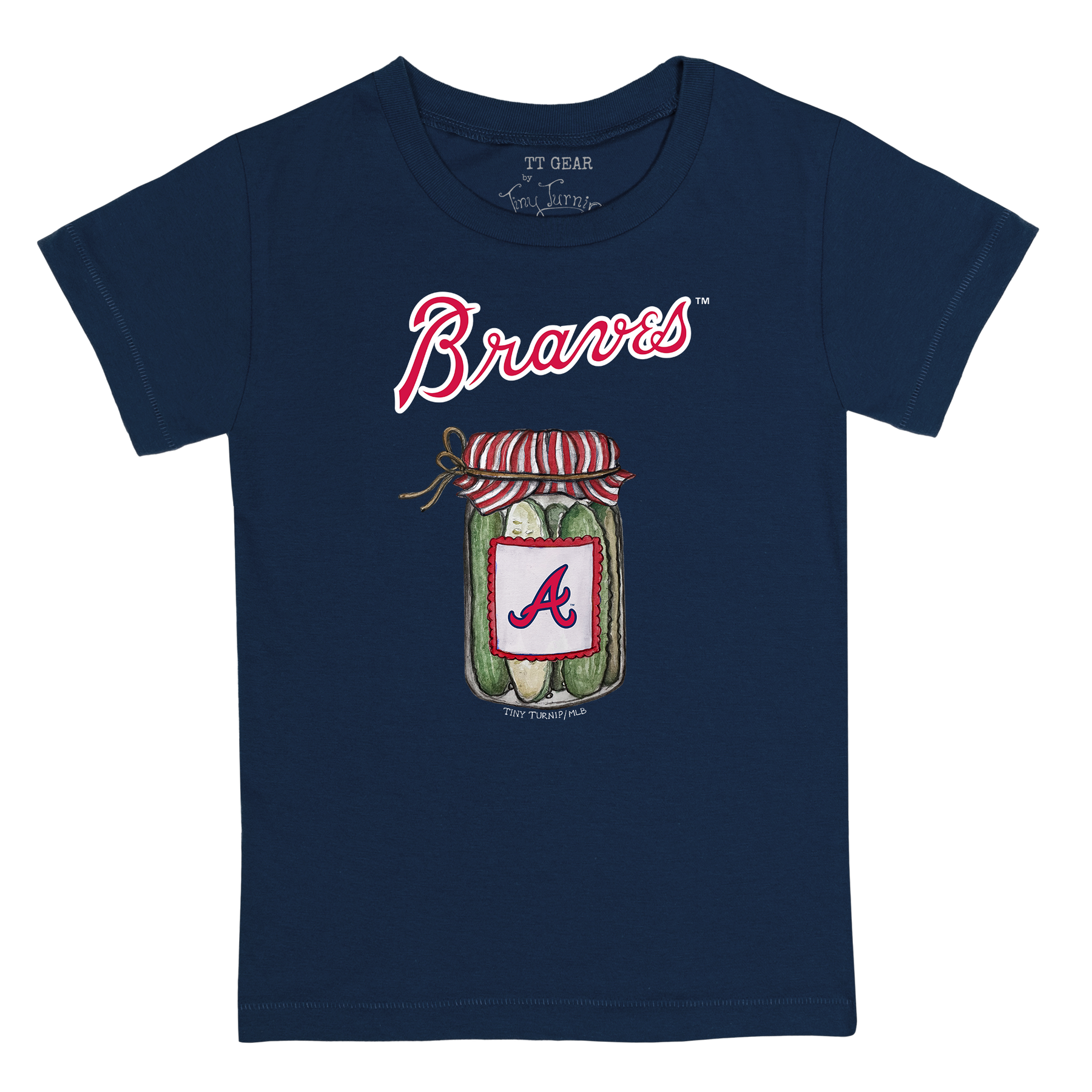 Atlanta Braves Pickle Jar Kid's Tee Shirt