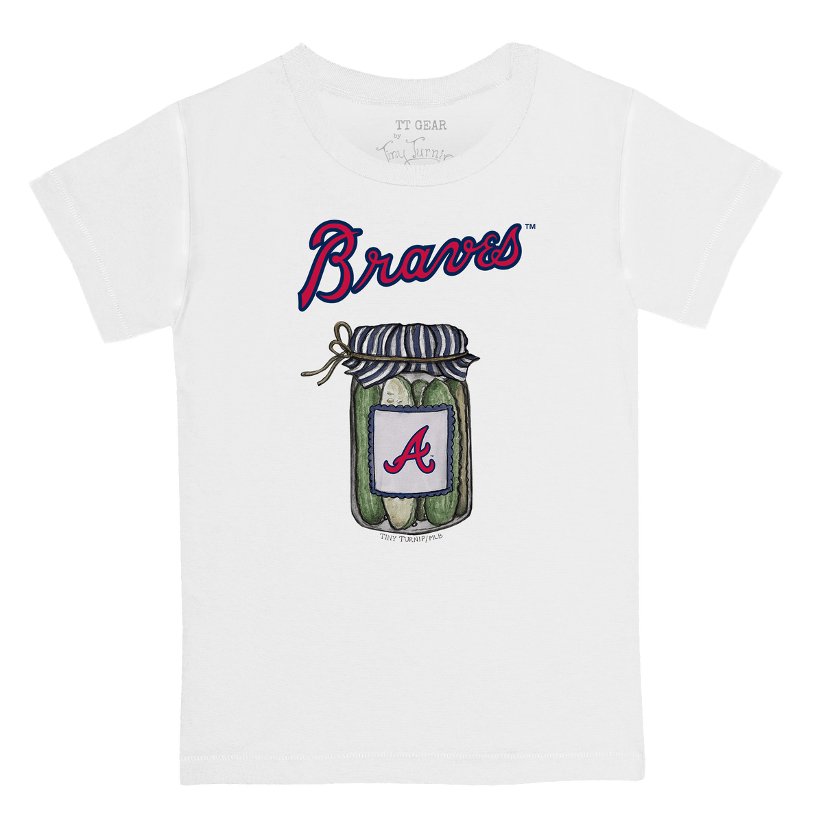 Atlanta Braves Pickle Jar Kid's Tee Shirt