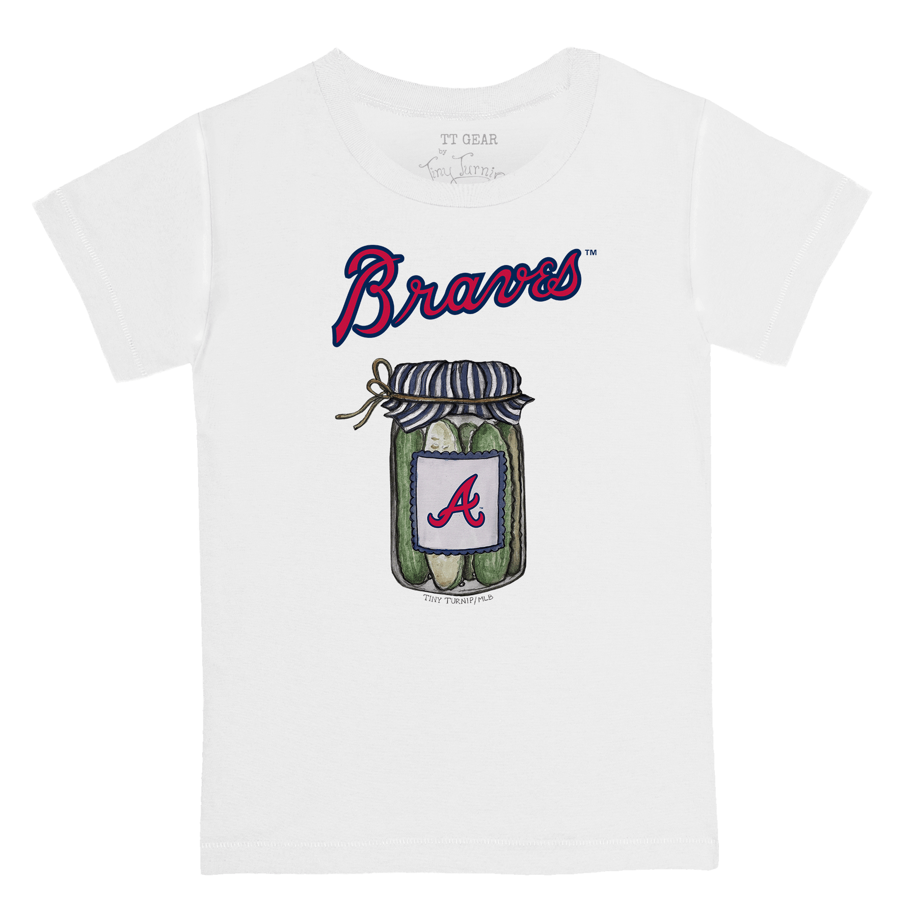 Atlanta Braves Pickle Jar Kid's Tee Shirt